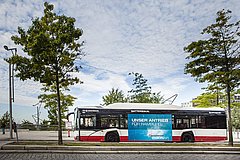 Die Hamburger Hochbahn erweitert um Module für E-BMS, Lade- und Lastmanagement der PSI. Foto: Hamburger Hochbahn AG