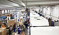 Production hall in the Fockbeker caravan plant. Source: Hobby-Wohnwagenwerk, Ing. Harald Striewski GmbH