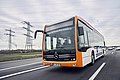 Die neuen E-Busse der rnv werden künftig mit PSItraffic/E-DMS gesteuert. Quelle: rnv/Evobus