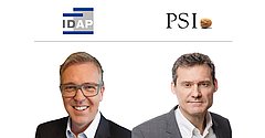 (v.l.n.r.) Jürgen Guthöhrlein, Geschäftsführer IDAP Informationsmanagement GmbH & Jörg Hackmann, Geschäftsführer PSI Metals GmbH. Quelle: PSI/IDAP