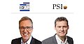 (v.l.n.r.) Jürgen Guthöhrlein, Geschäftsführer IDAP Informationsmanagement GmbH & Jörg Hackmann, Geschäftsführer PSI Metals GmbH. Quelle: PSI/IDAP
