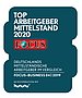 Focus Business-Siegel: „TOP Arbeitgeber Mittelstand 2020“. Quelle: Focus